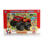 Игра-ходилка "Суперджипы" коробка 4690590110249 (Умка)