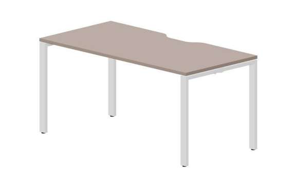 стол Strike 1580х780х750мм (с эргономичным вырезом)