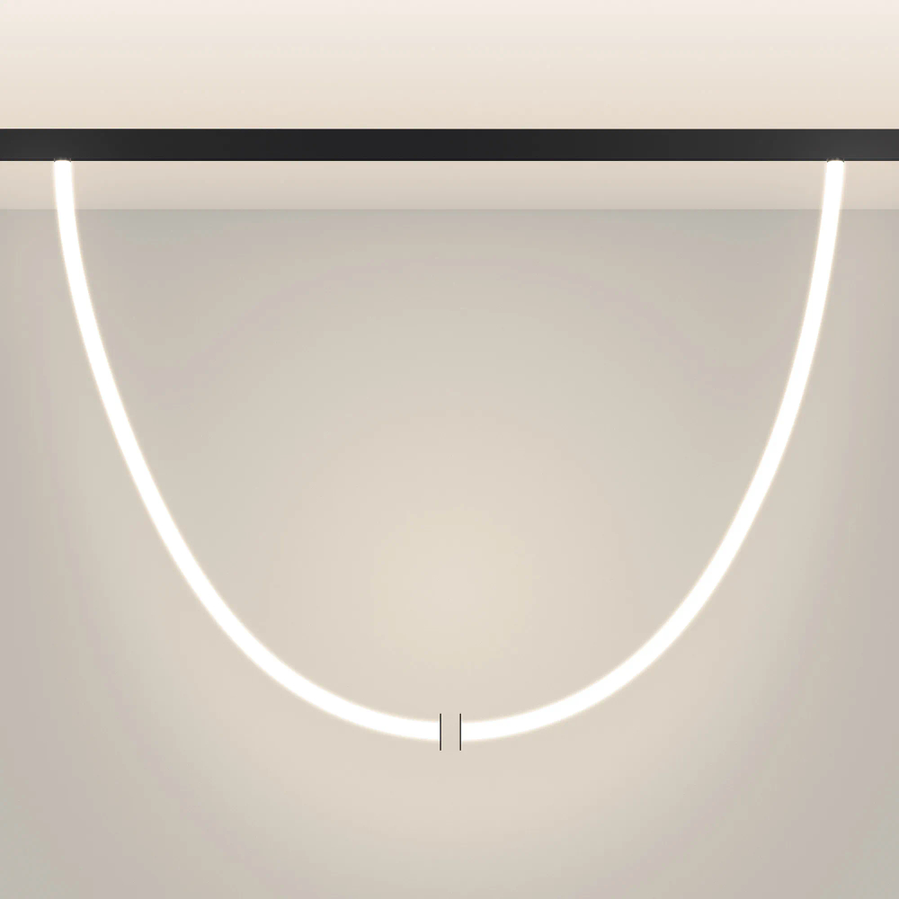Светильник MAG-ORIENT-TUBE-ELASTIC-R25-L5000-70W Warm3000 (BK, 360 deg, 48V) (Arlight, IP20 Металл, 3 года) 044337