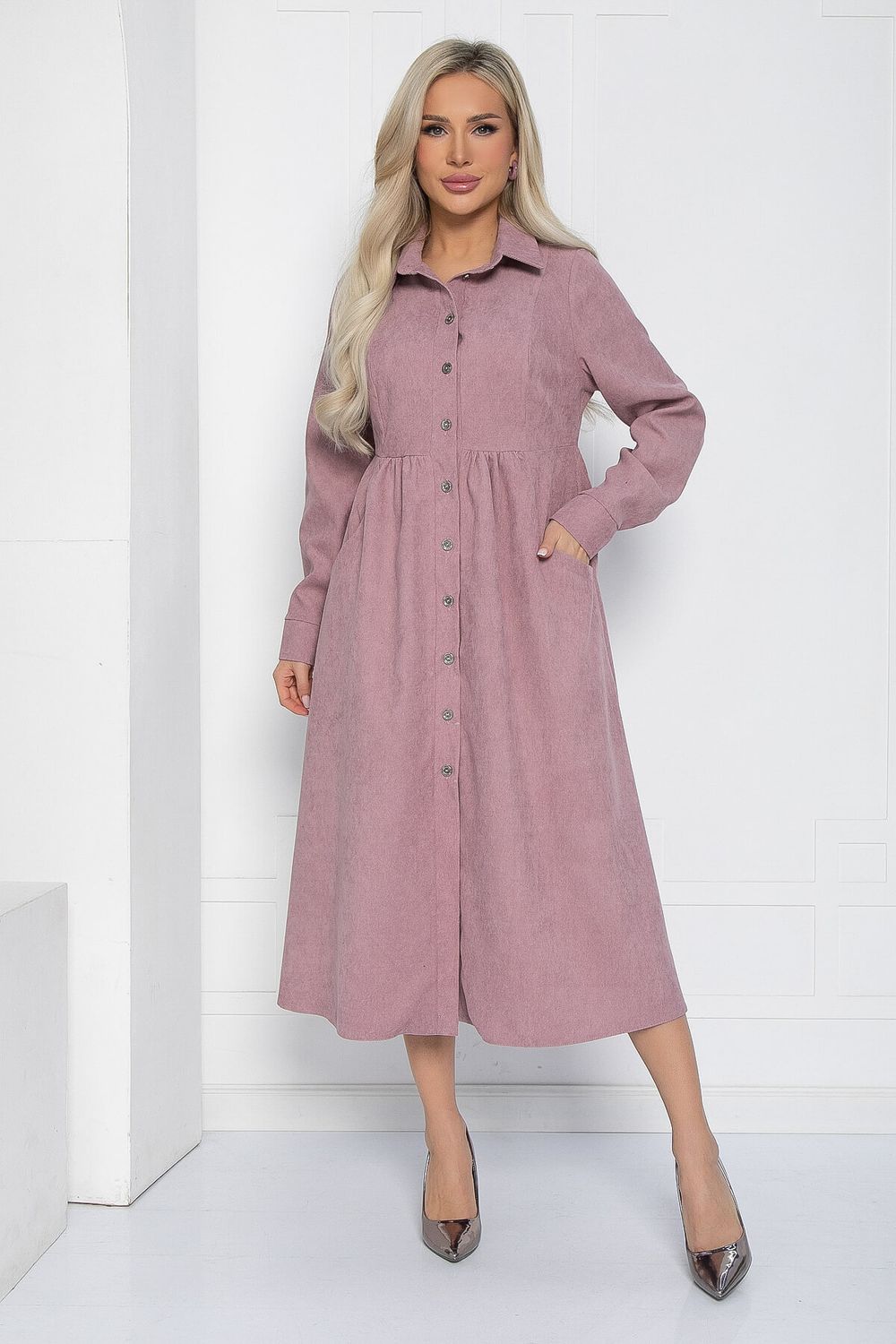 Платье Сабина (нежно-розовое) П12656-4 LT Collection