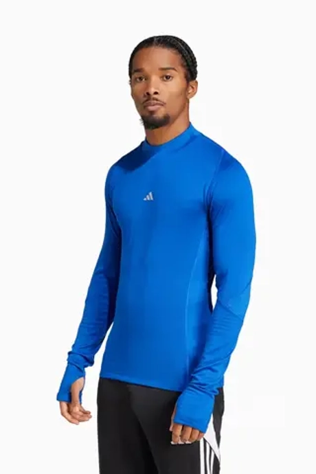 Термофутболка adidas Techfit Cold.Rdy LS - синий