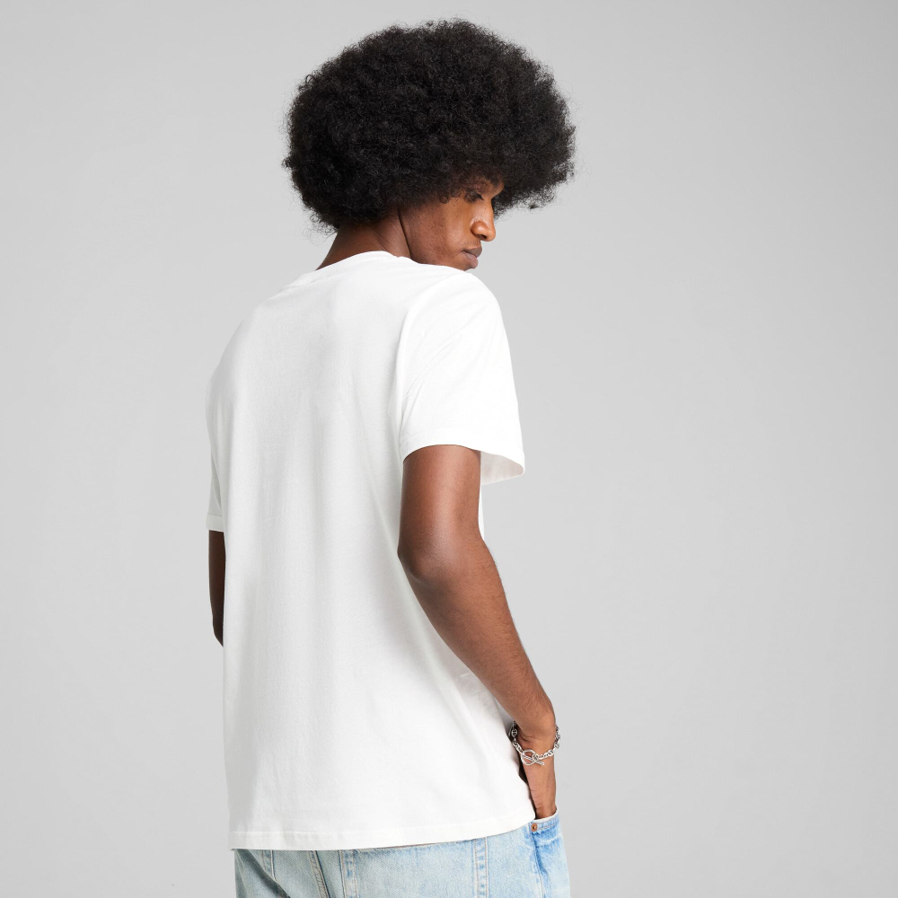 PUMA X SCUDERIA FERRARI МУЖСКАЯ ФУТБОЛКА С ПРИНТОМ HP RACE 1, БЕЛЫЙ