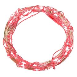 GAEM Электрогирлянда (20 красных LED, 1 реж свеч, серебр шнур, 1 W), L2м, 2хAA н/п