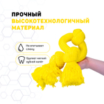 Playology жевательный канат DRI-TECH ROPE для собак средних и крупных пород с ароматом курицы, большой, цвет желтый