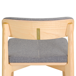 Стул барный Latitude Aska ясень/серый