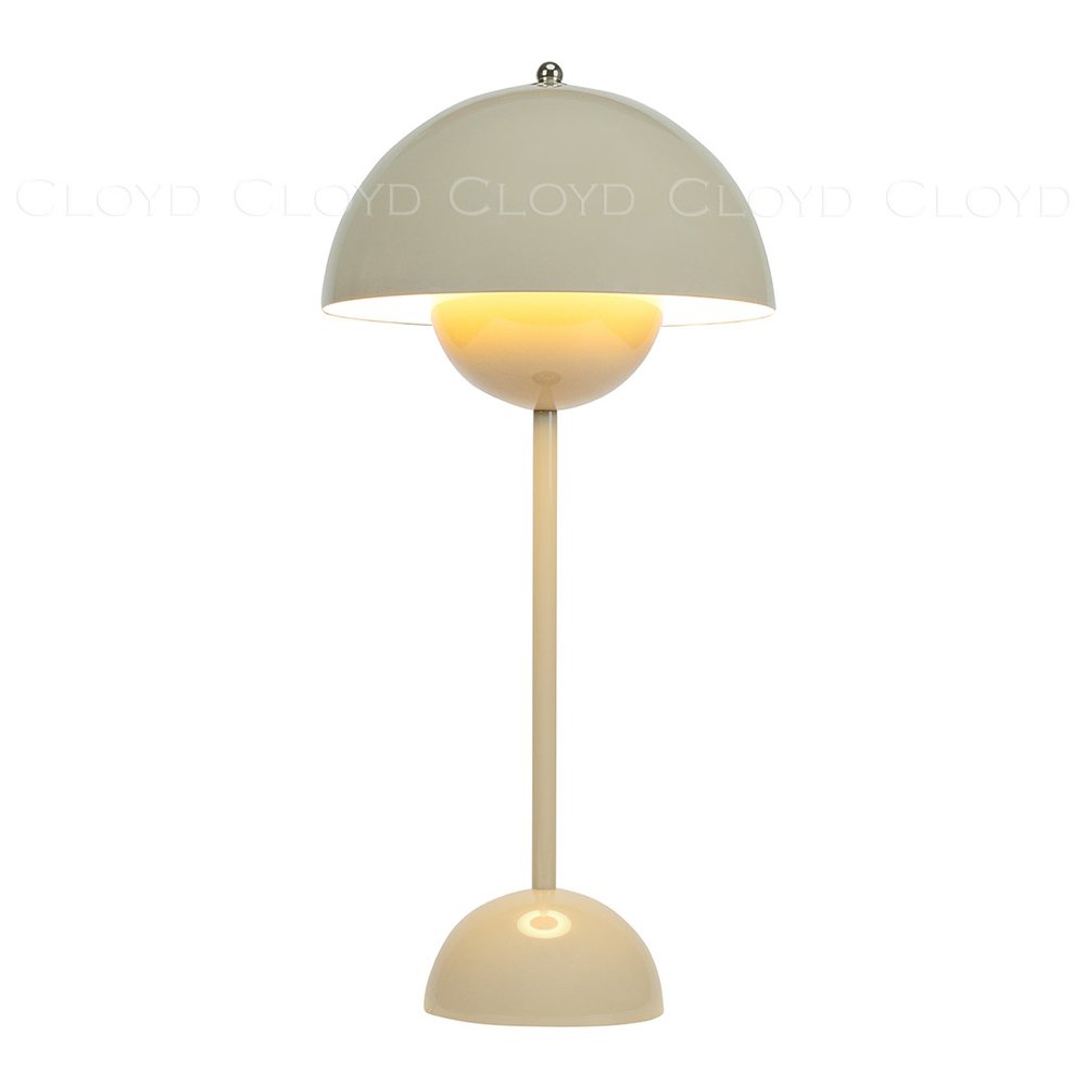 Настольная лампа Cloyd ERMA-B T1 / выс. 50 см - серый (арт.30043)