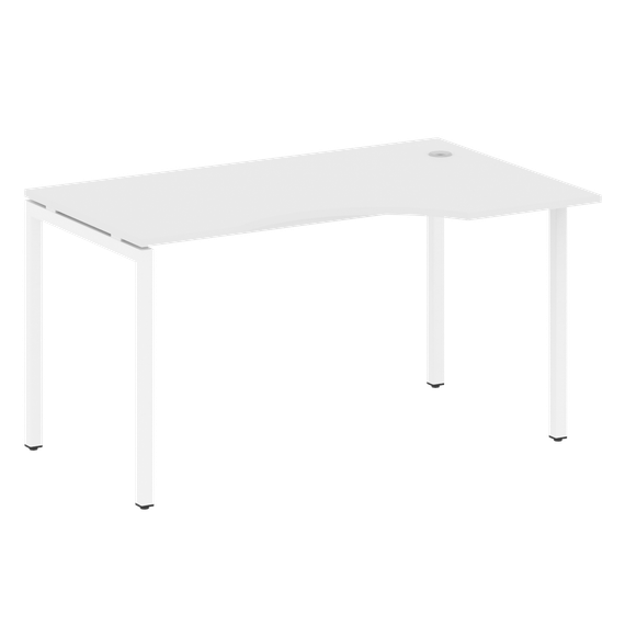 Метал Систем Куатро Стол криволинейный правый на П-образном м/к 40БП.СА-2 (R)