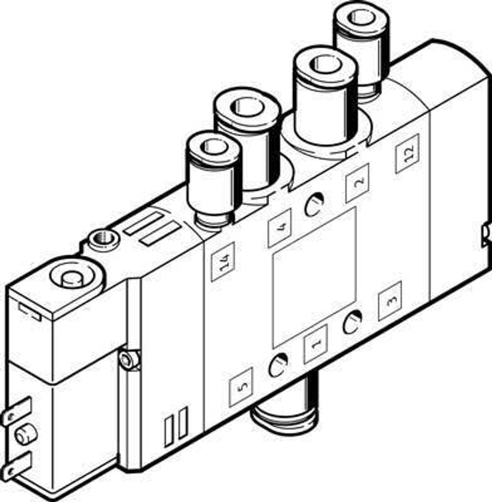 CPE10-M1BH-5LS-QS-4 Распределитель с электроуправлением