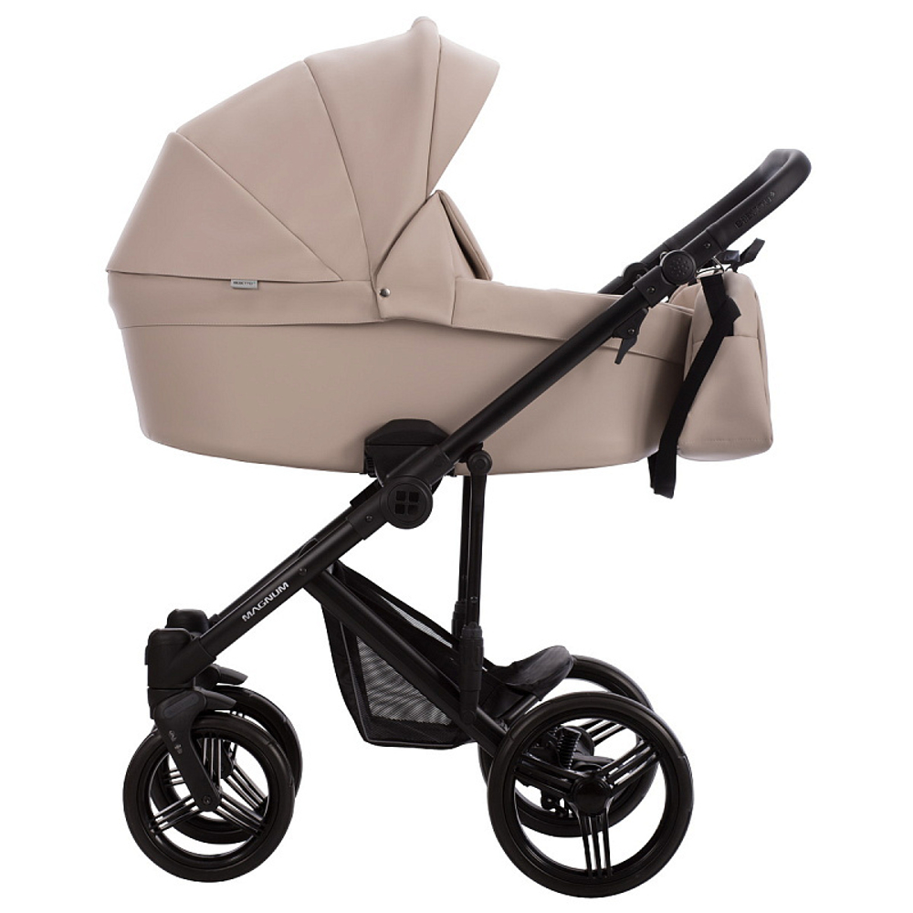 Детская коляска Bebetto Magnum Light Pro 3 в 1 с автокреслом Avionaut Cosmo 01 св.бежевая кожа