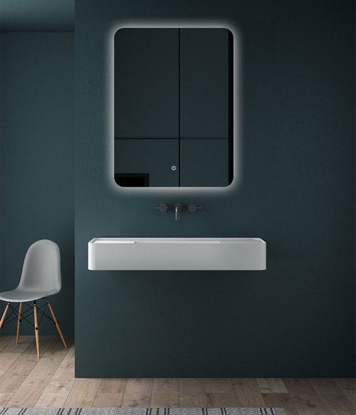 Зеркало Vincea LED VLM-3BE5008 500х800 c сенсорным выключателем и диммером