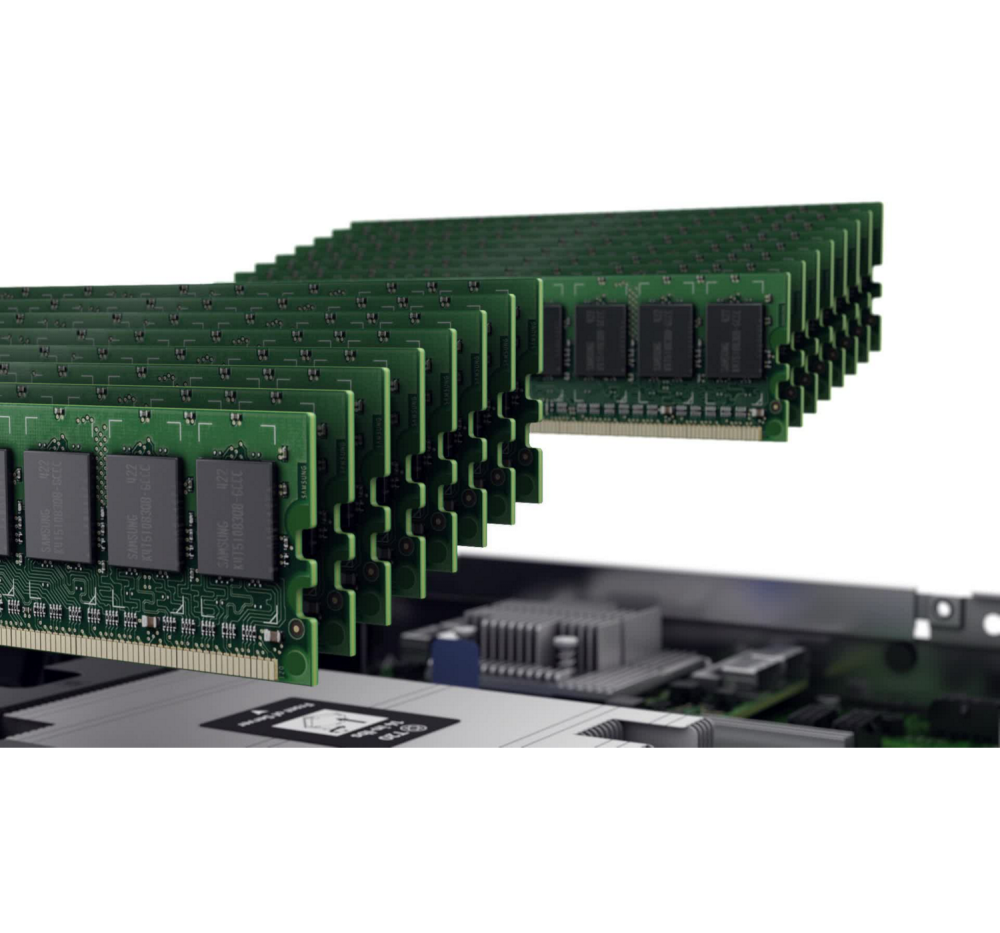 Стоечный сервер - HP Enterprise ProLiant DL325 Gen10 Plus, 1U, 8x 2.5“, 1x EPYC[7402P] 24 Cores, 64Gb, P18605-B21