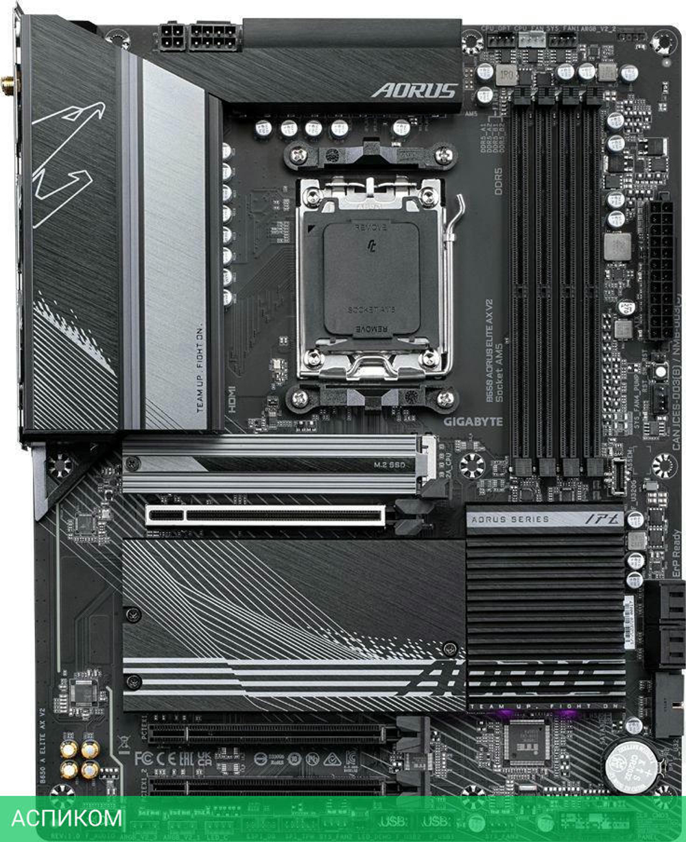 Материнская плата GigaByte B650 Aorus Elite AX V2 rev. 1.0