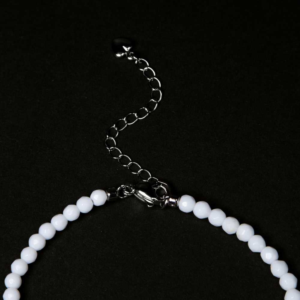 Браслет на ногу Facets WHT