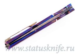 Нож Чебуркова Касатка Whale Custom Ti DRAGONSKIN Bertie Rietveldфотография - 8