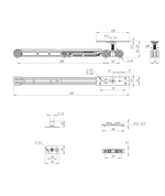 Комплект для раздвижных дверей SLD.Comfort-PRO.SET2.soft close/80