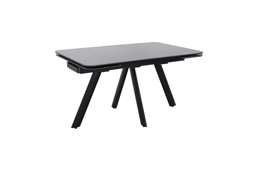 Стол Аврора Оникс, Керамогранит, Черный/Greys black