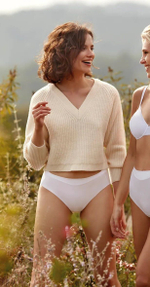 Трусики-слипы Slip Skin Cotton (Размер: XL) (Цвет: дымчатый)