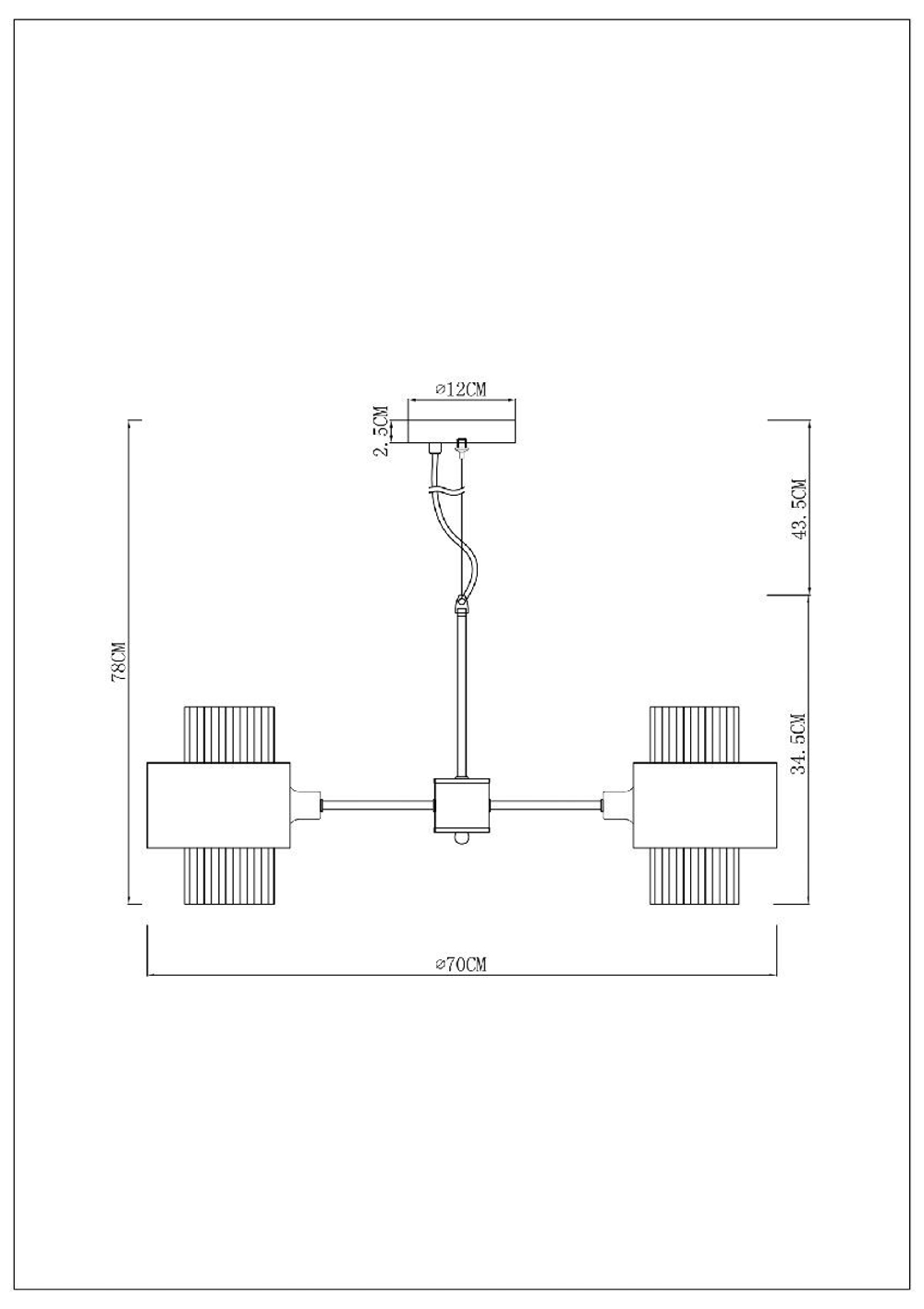 Подвесная люстра Arte Lamp Fantasia A4076LM-5CC