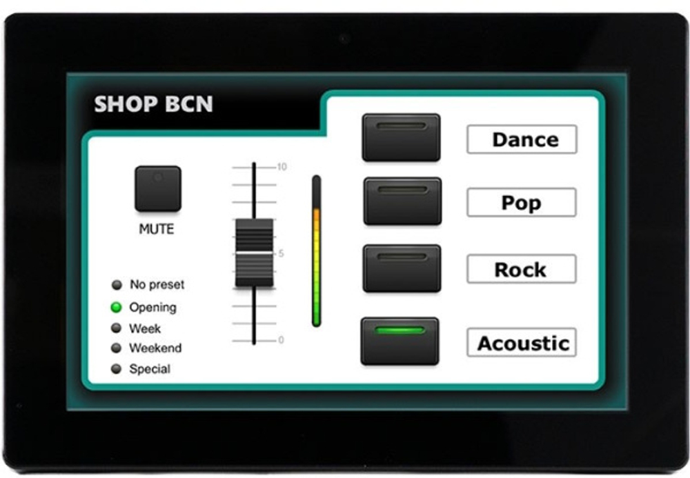 Панель Ecler WPNETTOUCH