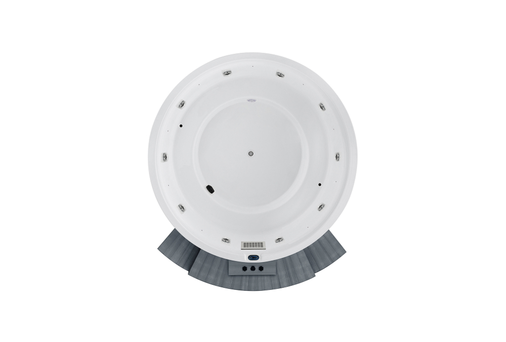 Вместительный круглый гидромассажный спа-бассейн Victoria Star VS-CP3200