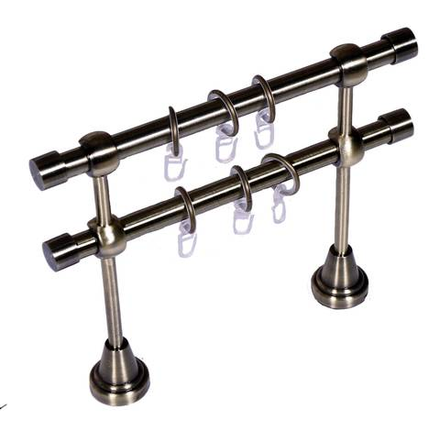 Карниз Кованый Золото Антик 2.4м (гладкая труба D16)