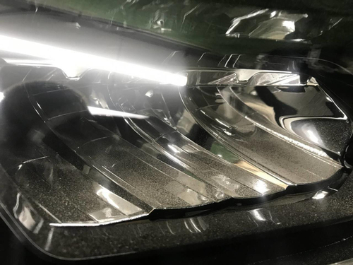 Битая Фара правая Nissan Qashqai 2 j11 (17-23) LED