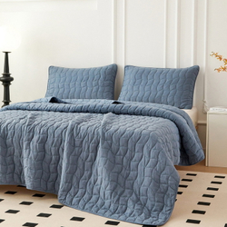 Покрывало 230x250 Sofi De MarkO Минелла серо-голубой