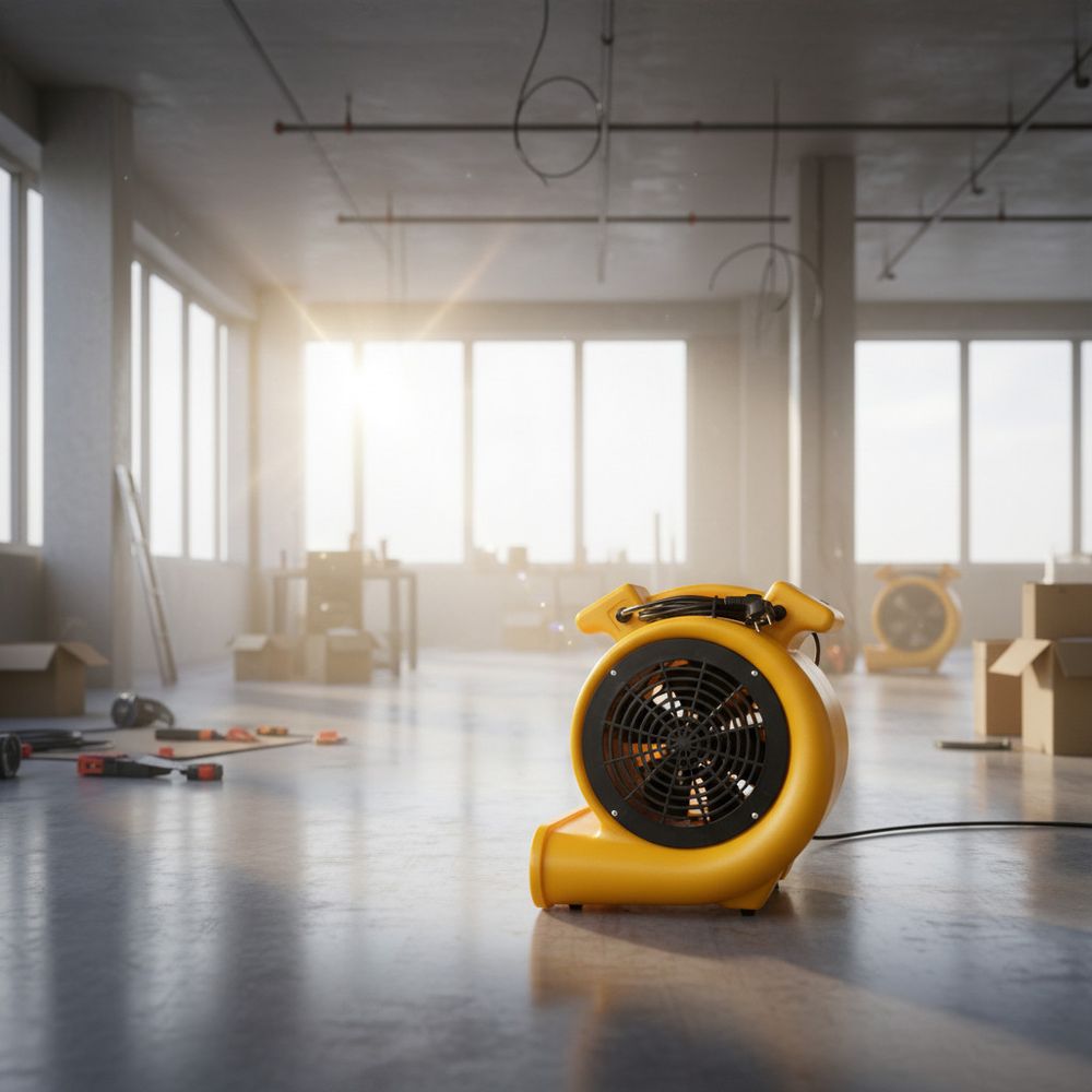 Вентилятор радиальный центробежный CD 4000 Omega Air Control - [для полов / 2060 куб. в час]