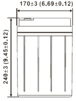Аккумулятор WBR MB 150-12