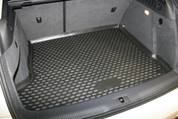 Коврик в багажник для AUDI Q3, 2011-, кроссовер, 1 шт. (полиуретан) арт.CARAUD00002