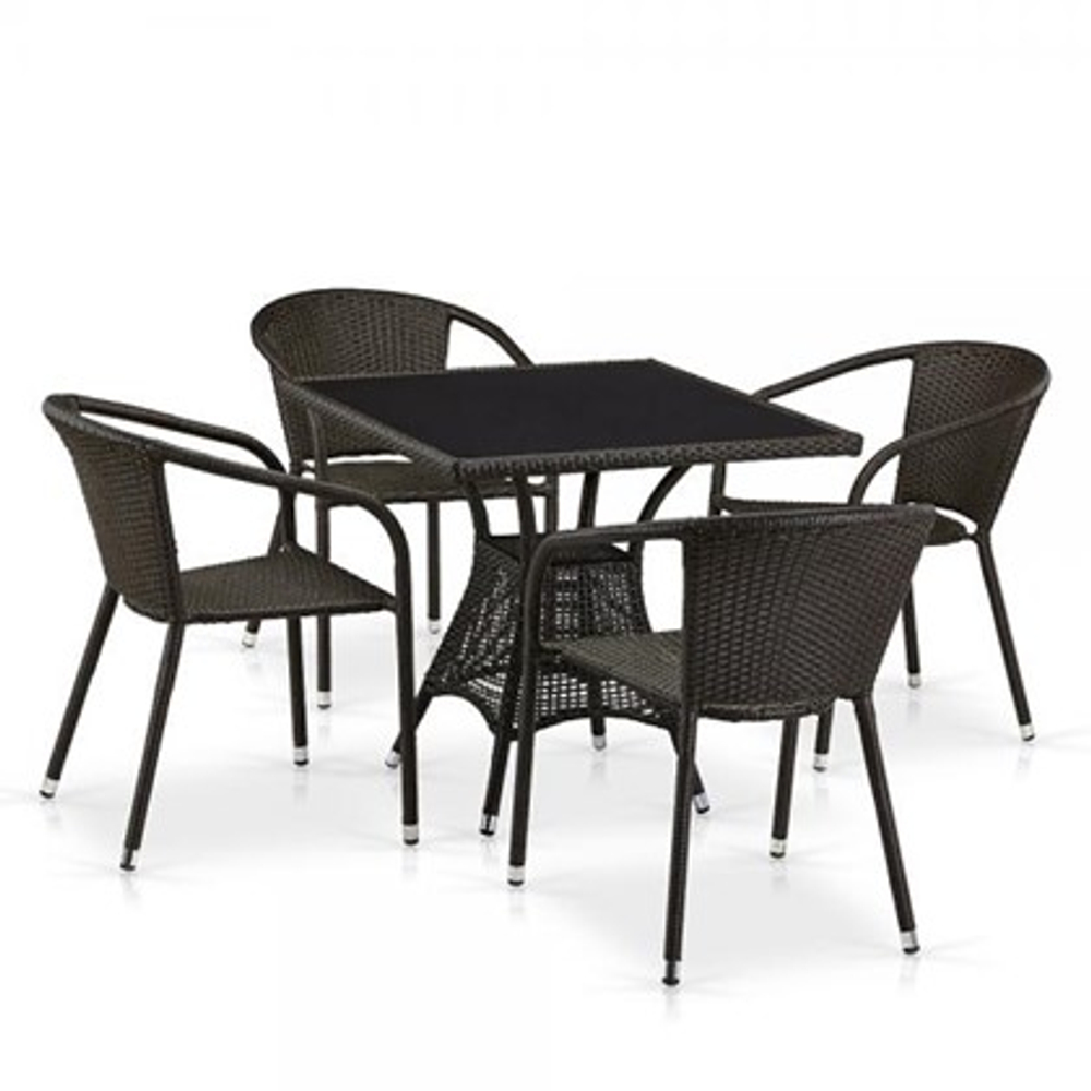 Комплект мебели T197BT/Y137C-W53 Brown 4Pcs