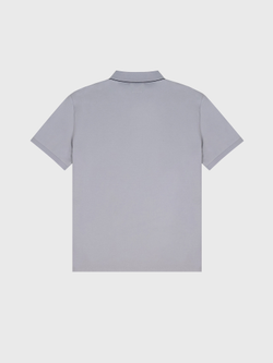 Поло C.P. Company Stretch Piquet Line Gray