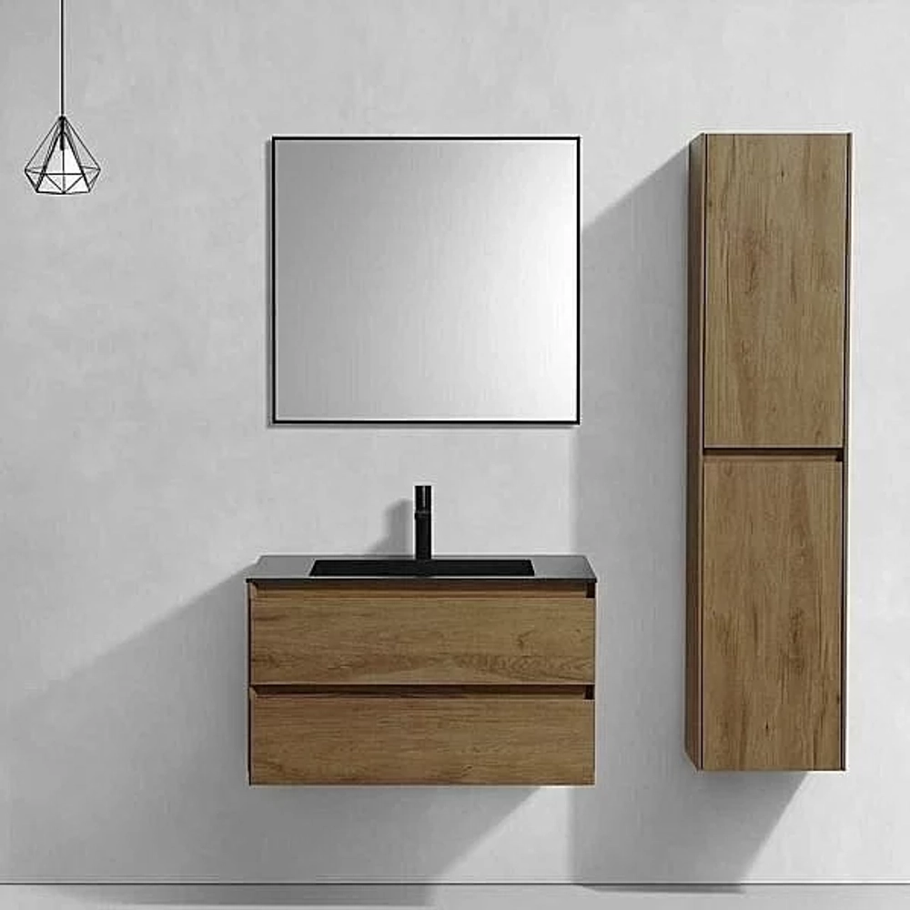 Тумба с раковиной Vincea Luka 80 T.Oak
