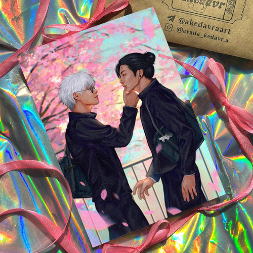 Арт принт / Akedavr / BTS / Чонгук & Тэхён #7