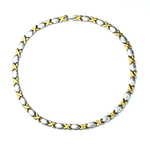 Мужская цепь из стали с магнитами BRUTALLINI JN250009+