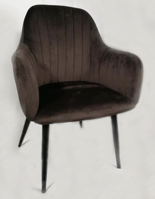 Кресло  Santander КОРИЧНЕВЫЙ/ЧЕРНЫЙ