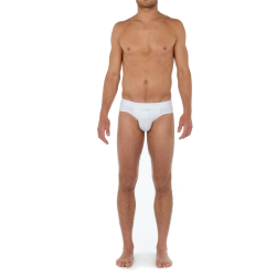 Мужские трусы брифы белые HOM HO1 Mini Briefs HO1 359521_400003
