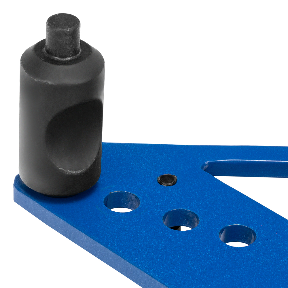 Трубогиб гидравлический горизонтальный, 6т, башмаки 3/8"–1", в металлическом кейсе Stels