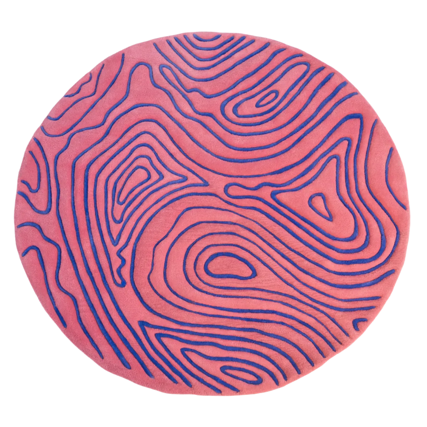 Коврик Pink and blue, 143х130 см