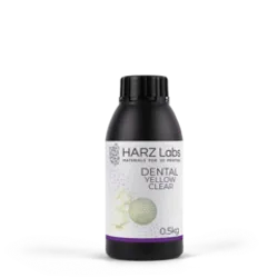 Фотография — Фотополимер HARZ Labs Dental Yellow Clear прозрачный желтый (0,5 кг)