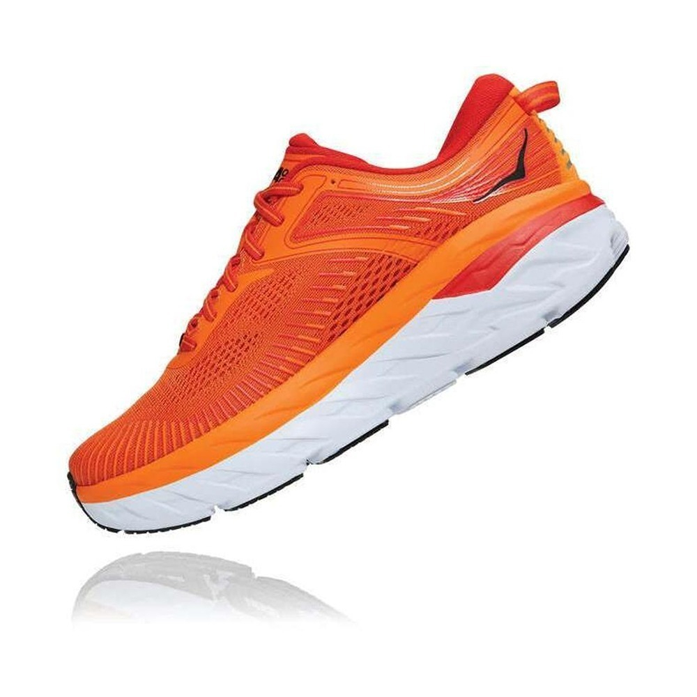 Кроссовки мужские HOKA M BONDI 7 Persimmon Orange / Fiesta