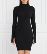 Платье ICONIC RIB KNIT LS Calvin Klein - черный(K20K206119)