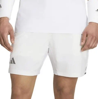 Мужские теннисные шорты Adidas 7in and Inner Tights Set - white