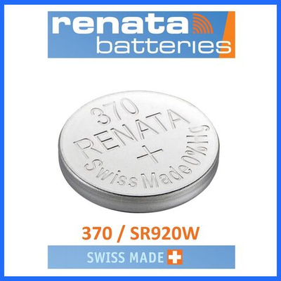 Renata 370 (SR920SW) BL-1 уп.10