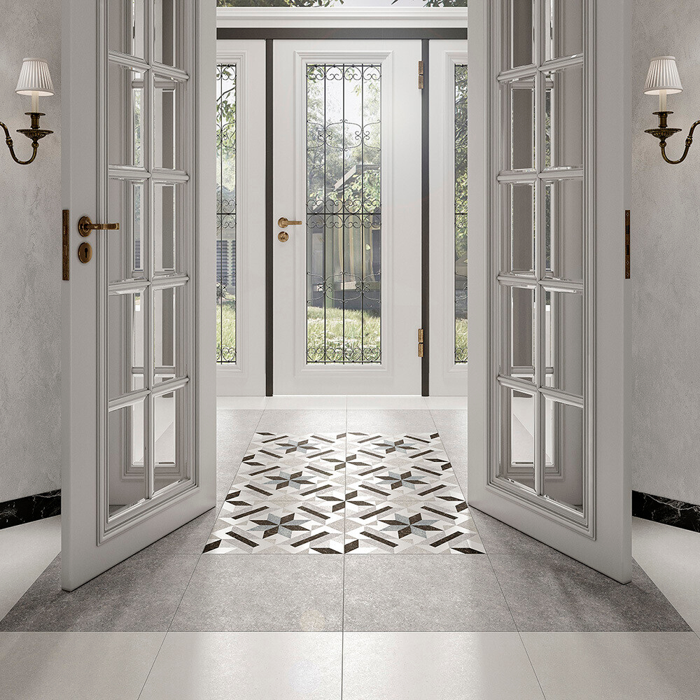 Керамогранит ProGres Chantilly Cemento синий 450x450x8 мм (6 шт.=1,215 кв.м)