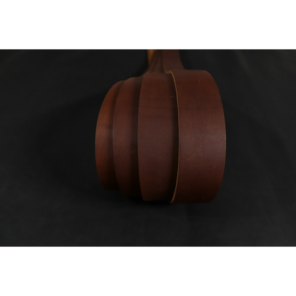 Ременная заготовка Браун с жировой отделкой гладкая