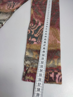 Водолазка шерстяная с принтом 46 размер