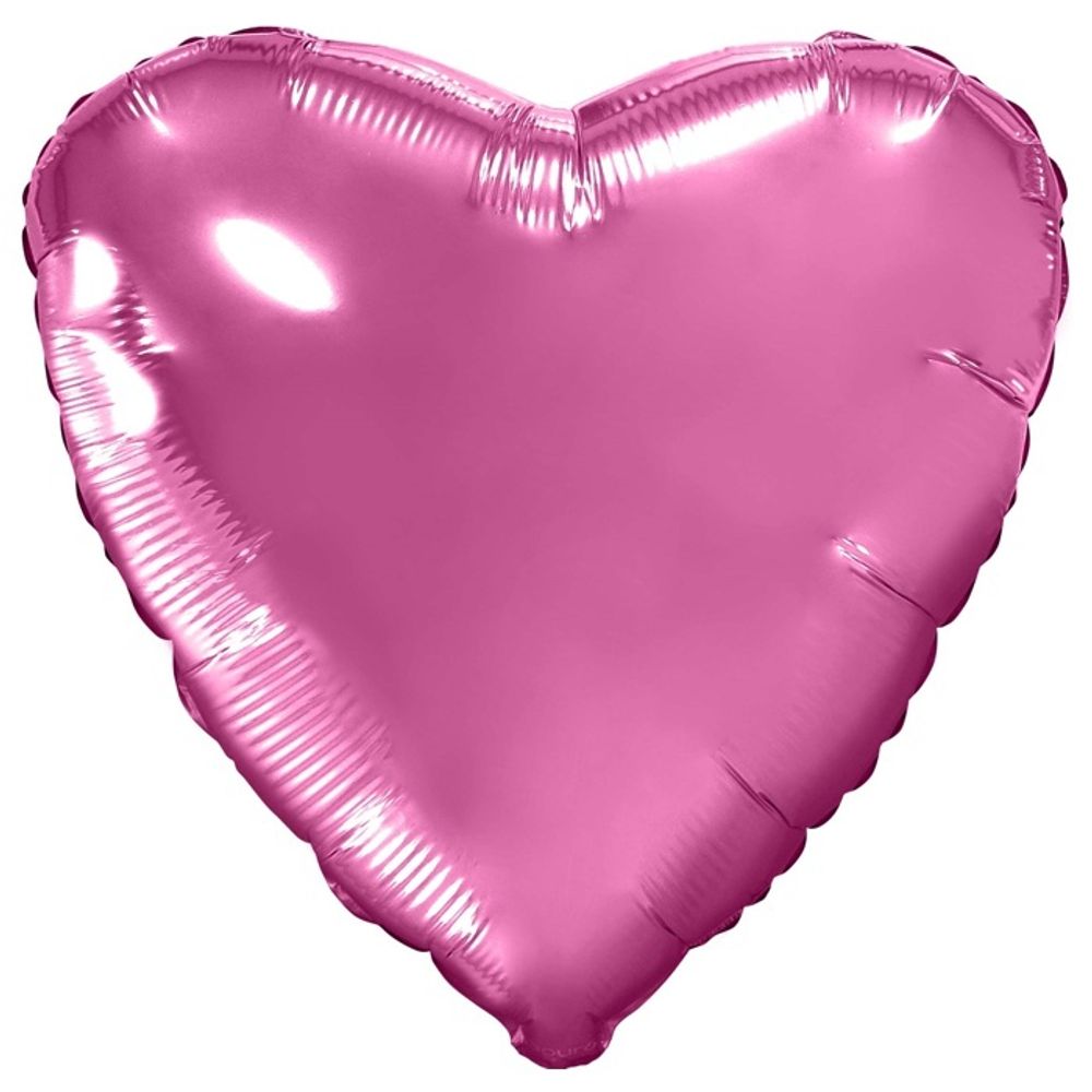 Шар Agura сердце 30&quot; розовый пион #755884