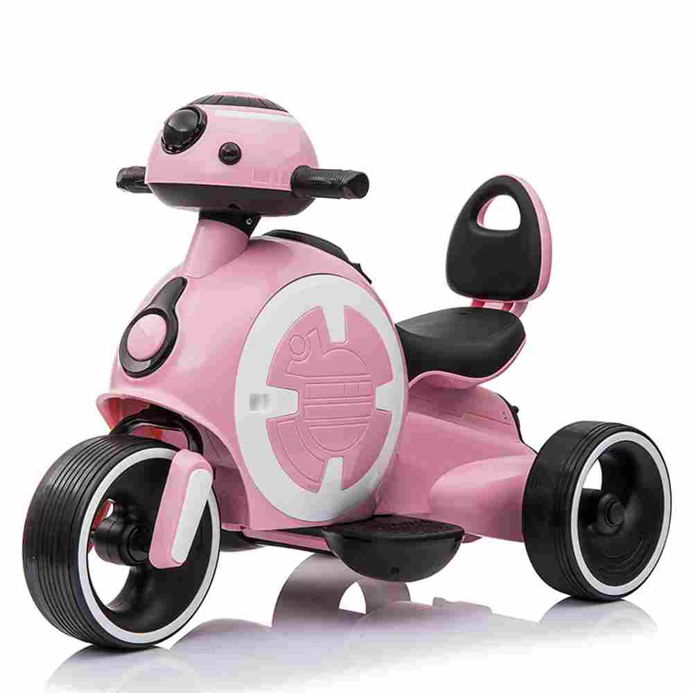 Детский электромотоцикл "Usbon QLS-9388" розовый