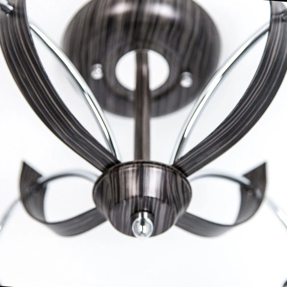 Citilux Крокус CL128141 Люстра потолочная Венге Хром